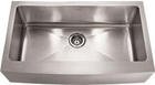 0233APSB Single Bowl Apron Front Farm House 16 304 Surgical Stainles Steel Sink