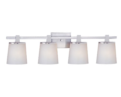 Dolan Designs 3784-09 4 Light Down Lighting Bathroom Fixture from the Ellipse Collection, Satin Nickel