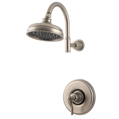 Price Pfister R89-7YPE Ashfield Shower Only, Ashfield Lever Handle, Round Flange, Decorative Shower