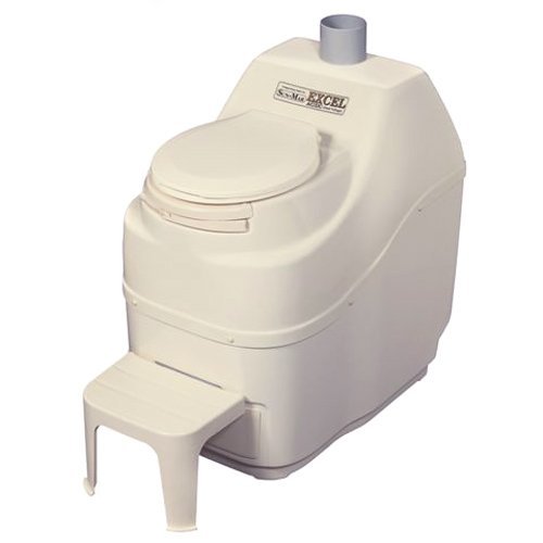 Sun-Mar Excel Non-Electric Self-Contained Composting Toilet, Model# Excel-NE