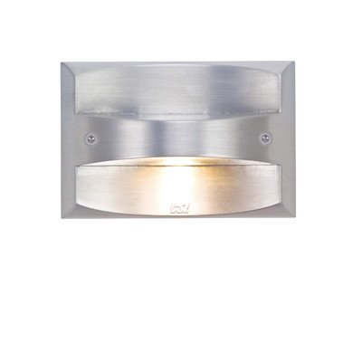 CSL Lighting SS3001-SA 3001 Series ADA LED Steplight, Satin Aluminum Finish