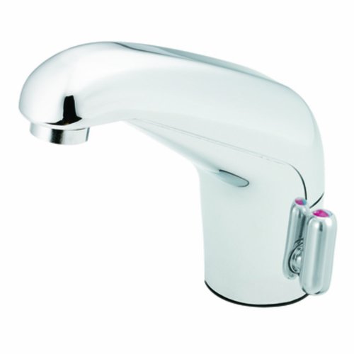 Moen 8307 Commercial M-Power Single-Mount Battery Powered Sensor-Operated Faucet .5 gpm, Chrome