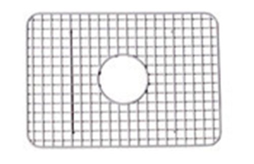 Rohl WSG2418WH 14-9/16-Inch by 20-7/16-Inch Wire Sink Grid for RC2418 Kitchen Sinks in White Abcite Vinyl