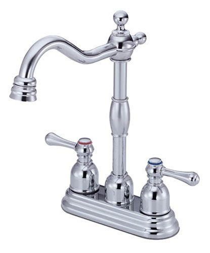 Danze D153057 Opulence Two Handle Bar Faucet, Chrome