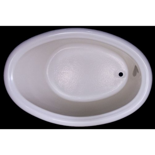 Carver Tubs DJO5839 58 inch x 39 inch Oval Bathtub Soaker Series