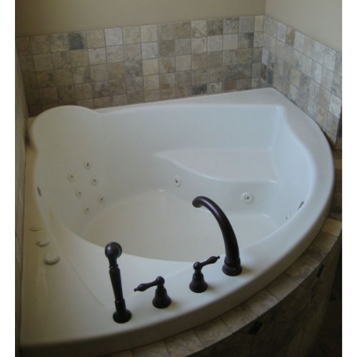 Carver Tubs ME 6060 60 inch x 60 inch Corner Bathtub