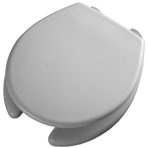 Bemis B3L2050T 000 Medic-Aid Round Open Front Toilet Seat, White