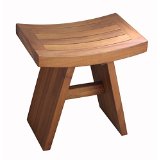 Aqua Teak Asia Shower Stool KD-image